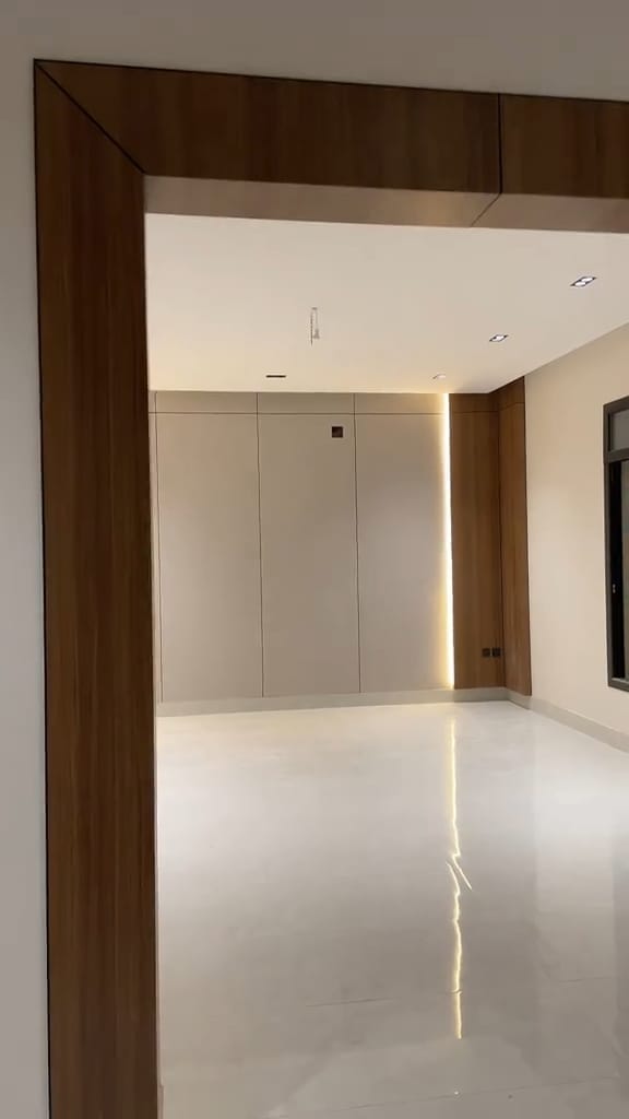 صورة ديكور إضاءة جبسية